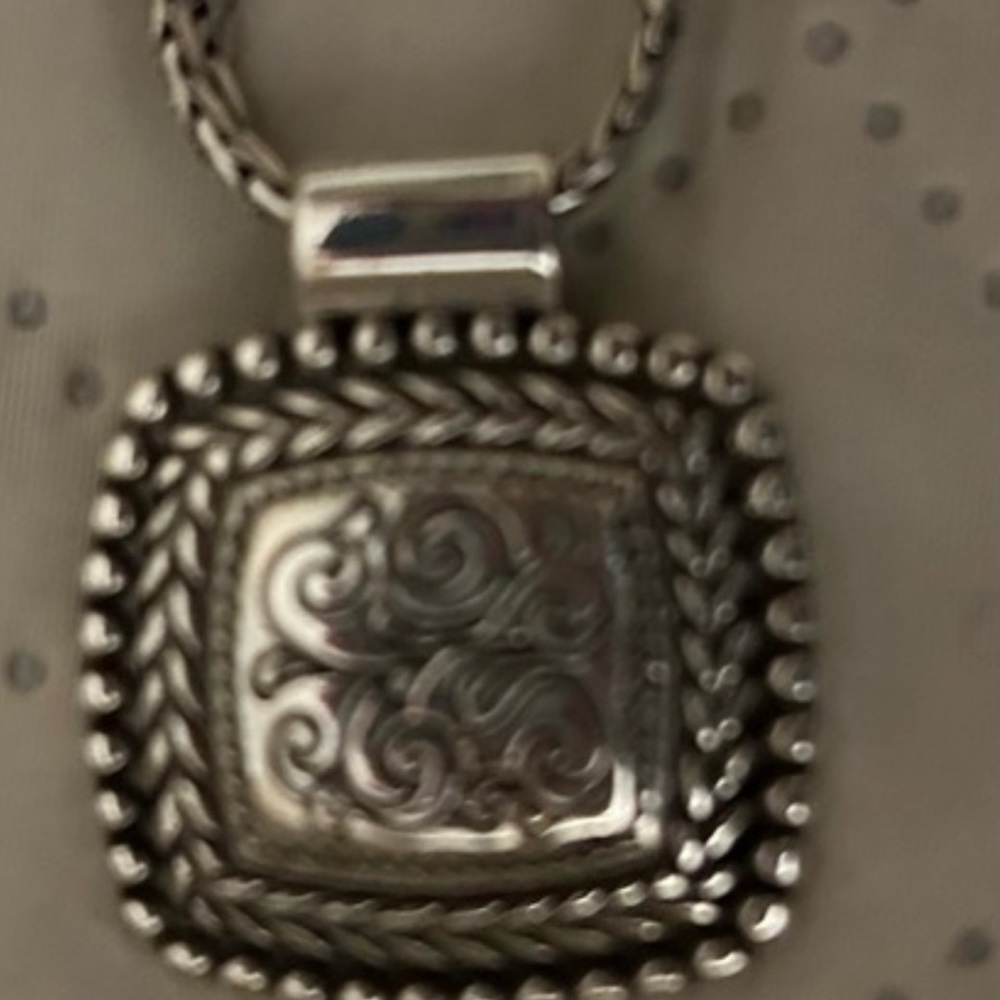 /NEW BRIGHTON NECKLACE. CHAIN CAN GO FROM 20 in to 32. Very easy to adjust